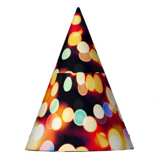 Abstract Light: Simple Texture Background Party Hat