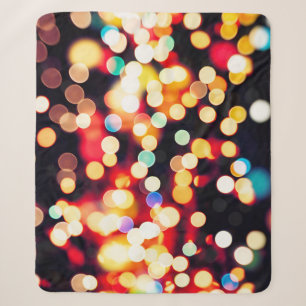 Abstract Light: Simple Texture Background Sherpa Blanket