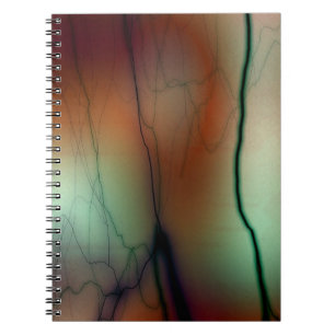 abstract lightning notebook