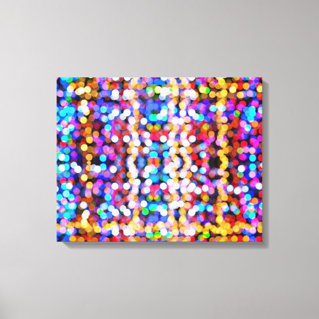 Abstract Lights Canvas Print (Front)
