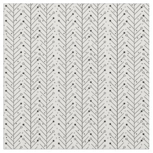 Abstract line pattern fabric