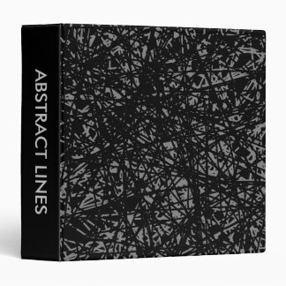 Abstract Lines 1.5in - 50pc Grey Binder