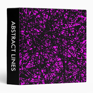 Abstract Lines 1.5in - Magenta Binder