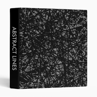 Abstract Lines 1in - 50pc Grey Binder