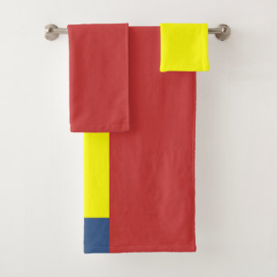 Abstract lines and Rectangles  Bath Towel Set