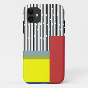 Abstract lines and Rectangles iPhone 11 Case