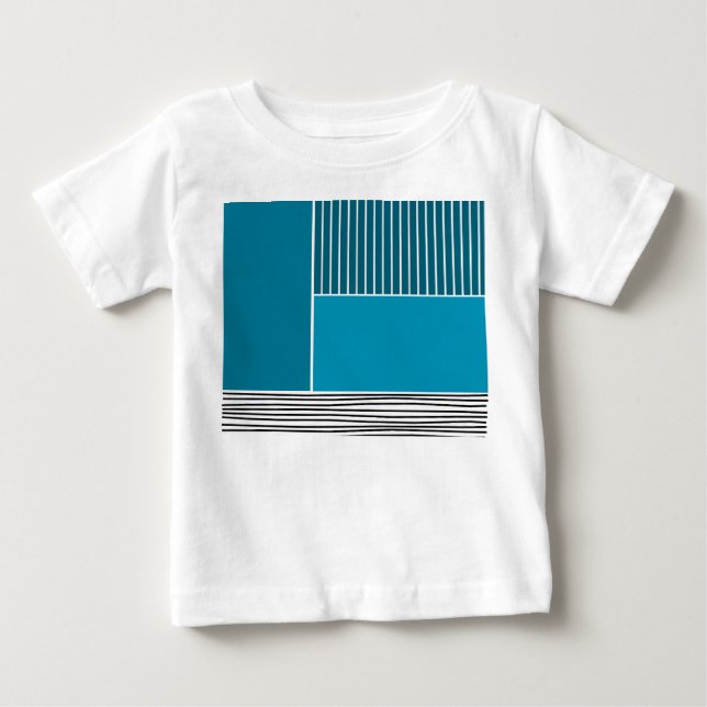 Abstract Lines  Baby T-Shirt (Front)