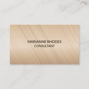 Abstract Lines Brushed Business Card