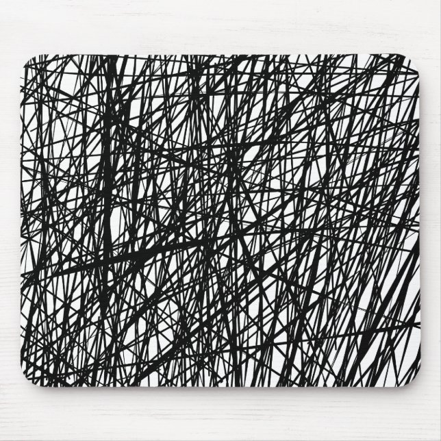 Abstract Lines Mouse Pad (Front)