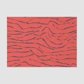 Abstract lines Pattern Tissue Paper