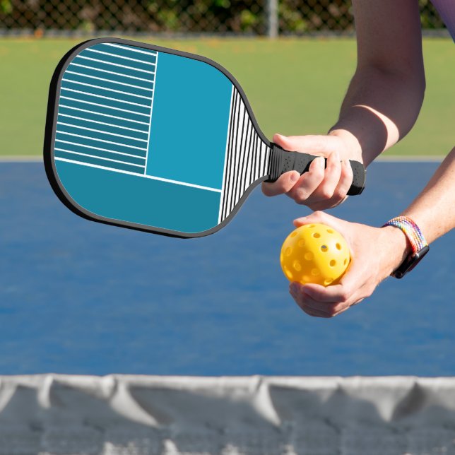 Abstract Lines  Pickleball Paddle (Insitu)