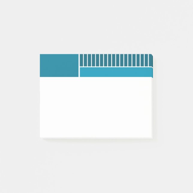 Abstract Lines  Post-it Notes (Front)