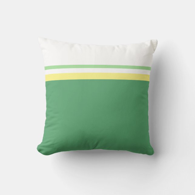 Abstract Lines Sections Throw Pillow Cushion (Front)