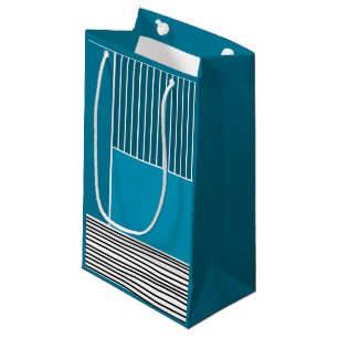 Abstract Lines  Small Gift Bag
