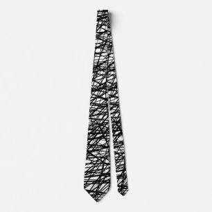 Abstract Lines Tie