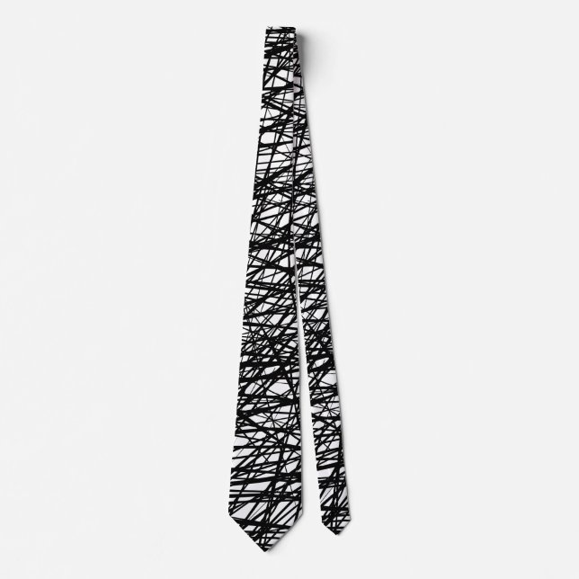 Abstract Lines Tie (Front)