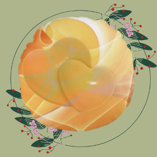  Abstract Lines Wave Modern  Heart Love Smile  Round Pillow