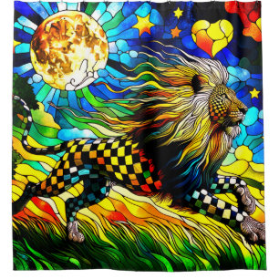 Abstract Lion