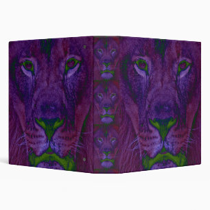 Abstract Lion Binder