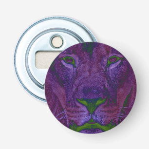Abstract Lion Bottle Opener