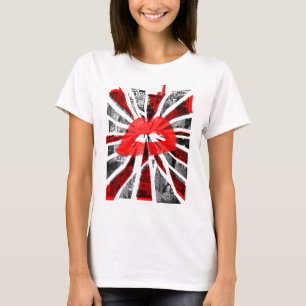 Abstract Lips T-Shirt