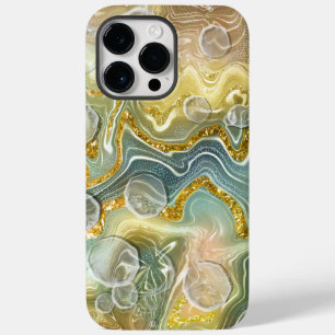 Abstract Liquid Marble Stone Texture background Case-Mate iPhone 14 Pro Max Case