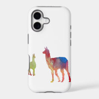 Abstract Llama silhouette