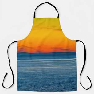 Abstract long exposure seascape with intentional c apron