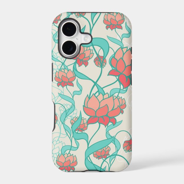 Abstract Lotus Pattern (Back)