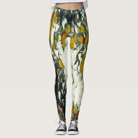 Abstract Love Leggings
