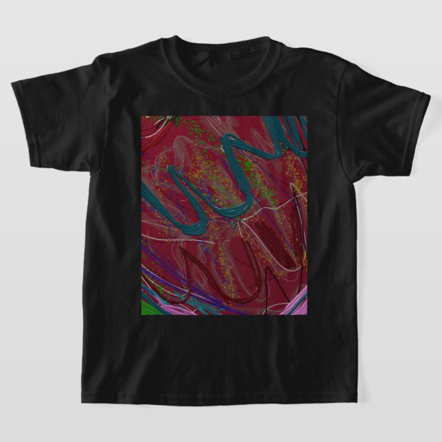 Abstract Love T-Shirt (Laydown)