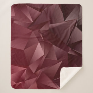 Abstract Low-Poly background. triangulated texture Sherpa Blanket