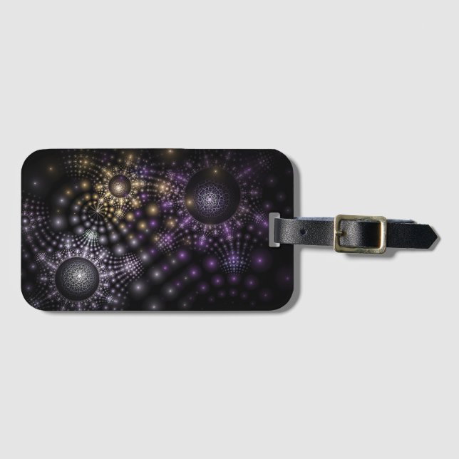 Abstract Luggage Tag (Front Horizontal)