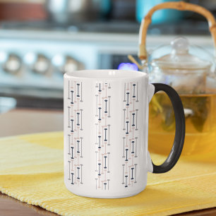 Abstract Luxury Geometric Fashion Pattern Mug