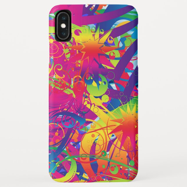 Abstract Magical Garden Case-Mate iPhone Case (Back)