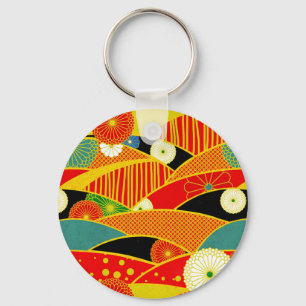 Abstract Magical Landscape Keychain