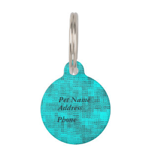 Abstract Maize   Pet Tag