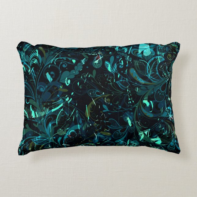 Abstract Mandala 3 Accent Pillow (Front)