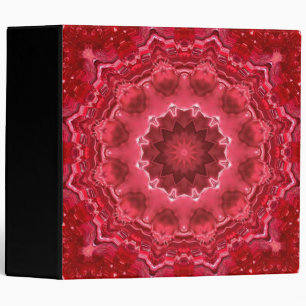 Abstract , mandala , kaleidoscope binder