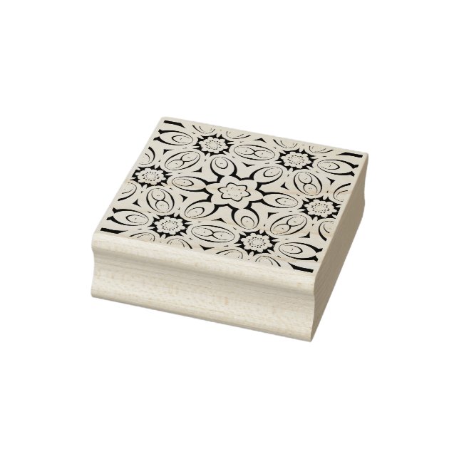 abstract mandala rubber stamp (Stamp)