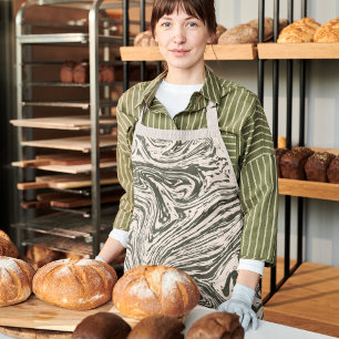 Abstract Marble Apron