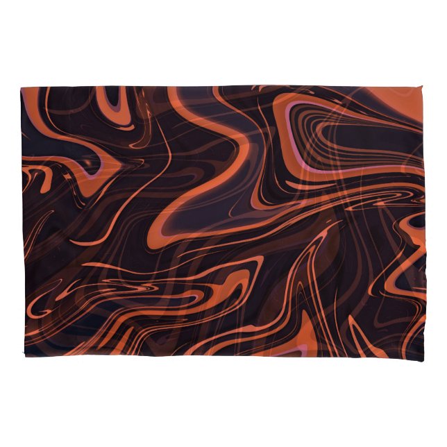 Abstract Marble: Artistic Texture Background Pillowcase (Front)