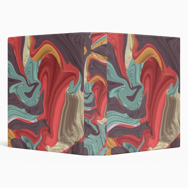 Abstract Marble illustration Colourful        Binder (Background)