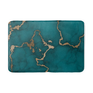 Abstract Marble illustration Cute    Bath Mat