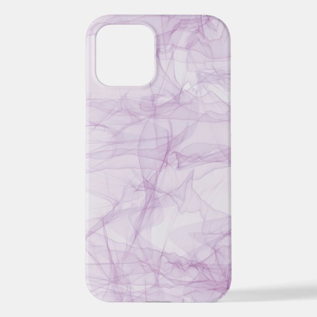 Abstract Marble iPhone 12 Case (Back)
