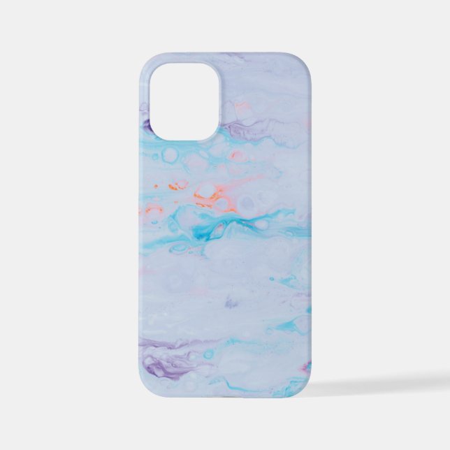 Abstract Marble Stone iPhone 12 Mini Case (Back)