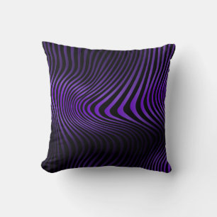 Abstract marble texture background with bright lin throw pillow