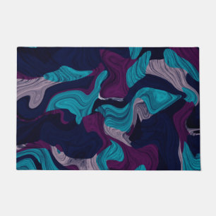 Abstract Marble Texture Doormat