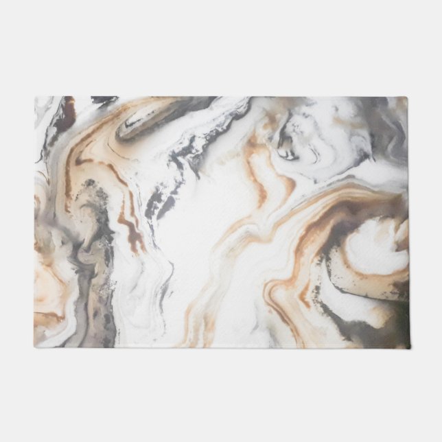 Abstract Marble Texture Nature   Doormat (Front)