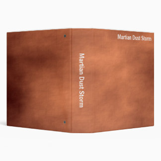 Abstract - Martian Dust Storm (1.5in) Binder